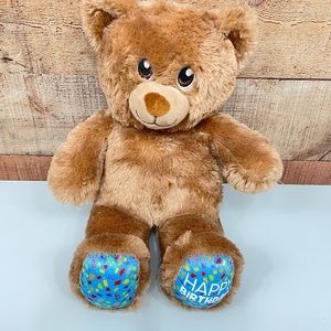 Build a Bear Happy Birthday Bear Plush Toy Stuffed Animal